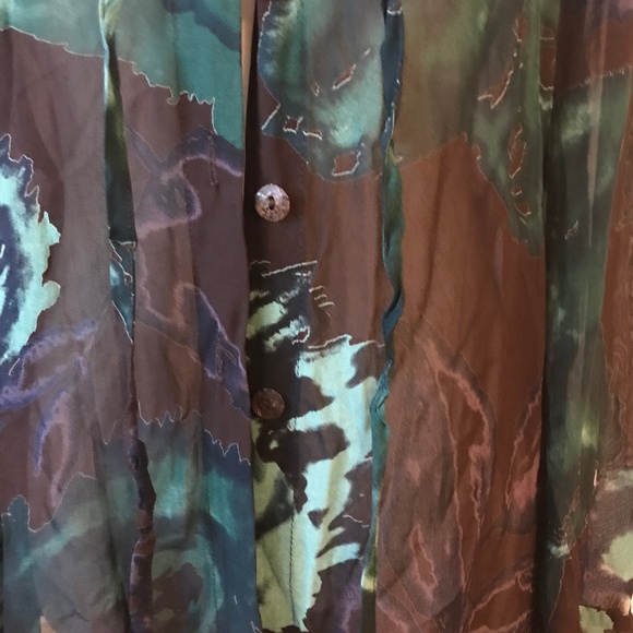 Carole Little Sheer Top - Picture 2 of 4